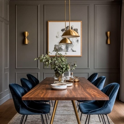 Modern dining table