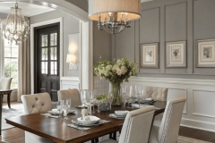 French-style dining room furniture designed for a luxury Malta home
