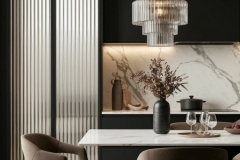 Made-to-measure dining room furniture installed in Malta