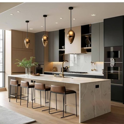 Modern kitchen island