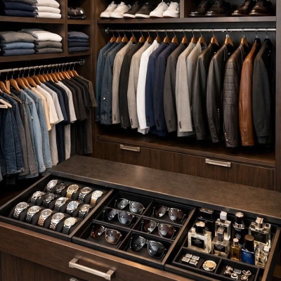 Wardrobe storage boxes