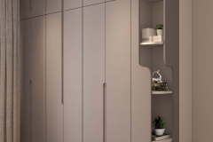 Custom fitted wardrobes for a contemporary Malta home